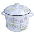 High quality enamel steamer with full decals